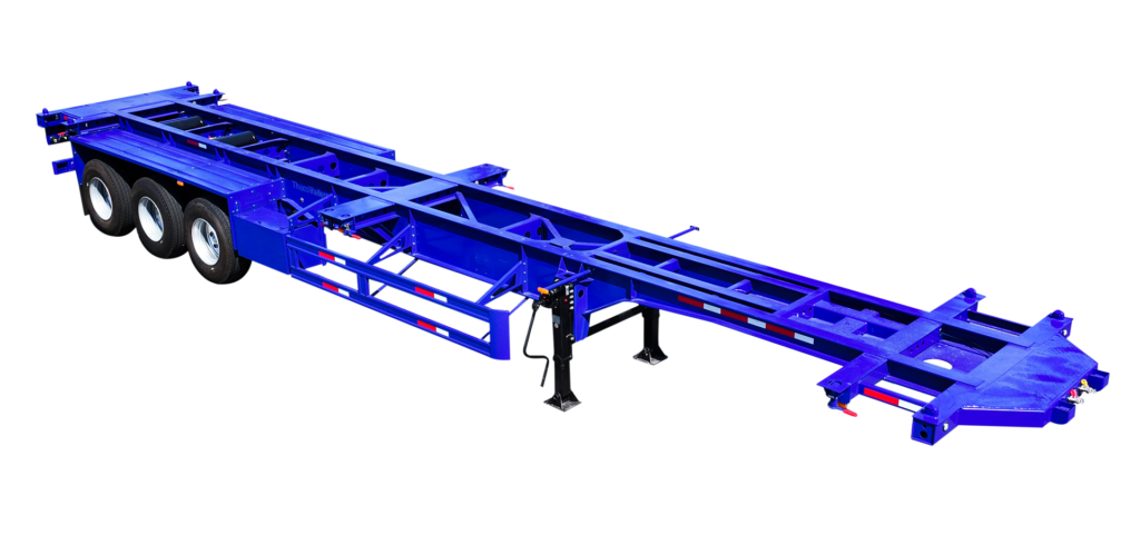 Sơ mi rơ moóc xương 3 trục 45 feet 12 khóa - THACO AUTO Hà Nội