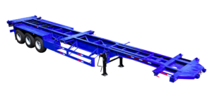 Sơ mi rơ moóc xương 3 trục 45 feet 12 khóa - THACO AUTO Hà Nội