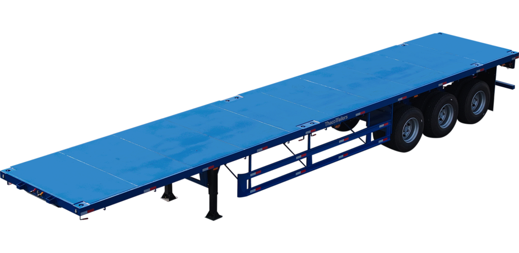 Sơ mi rơ moóc sàn 3 trục 45 feet 10 khóa - THACO AUTO Hà Nội