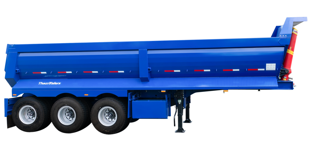 Sơ mi rơ moóc ben UH-FWH 24,5 m3 3 trục - THACO AUTO Hà Nội