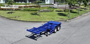 Sơ mi rơ moóc xương 2 trục 20 feet 8 khóa - THACO AUTO Hà Nội