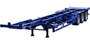 Sơ mi rơ moóc xương cổ cò 3 trục 45 feet 6 khóa - THACO AUTO Hà Nội